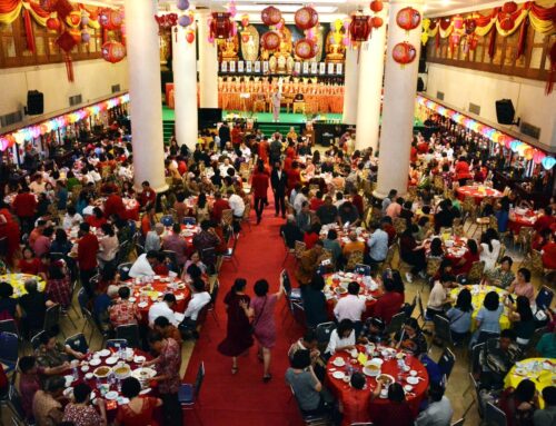 泗水曇香禪寺迎新春團拜祈福晚會 Wihara Mahavira Graha Surabaya welcomes the Spring New Year Festival and conducted the Blessing Prayer & New Year Banquet