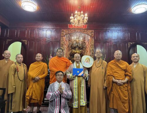 The abbot of Seng Guan Temple Philippines was Awarded an Honorary Doctorate from Mahachulalongkorn University Thailand