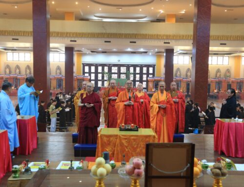 20th Anniversary of the Founding of MKBC  Medan Avamtasaka Auspicious Dharma Assembly Grand International Sangha-puja Ceremony